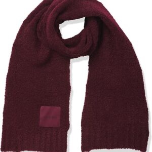 Calvin Klein womens Soft Boucle Cold Weather Knit Scarf